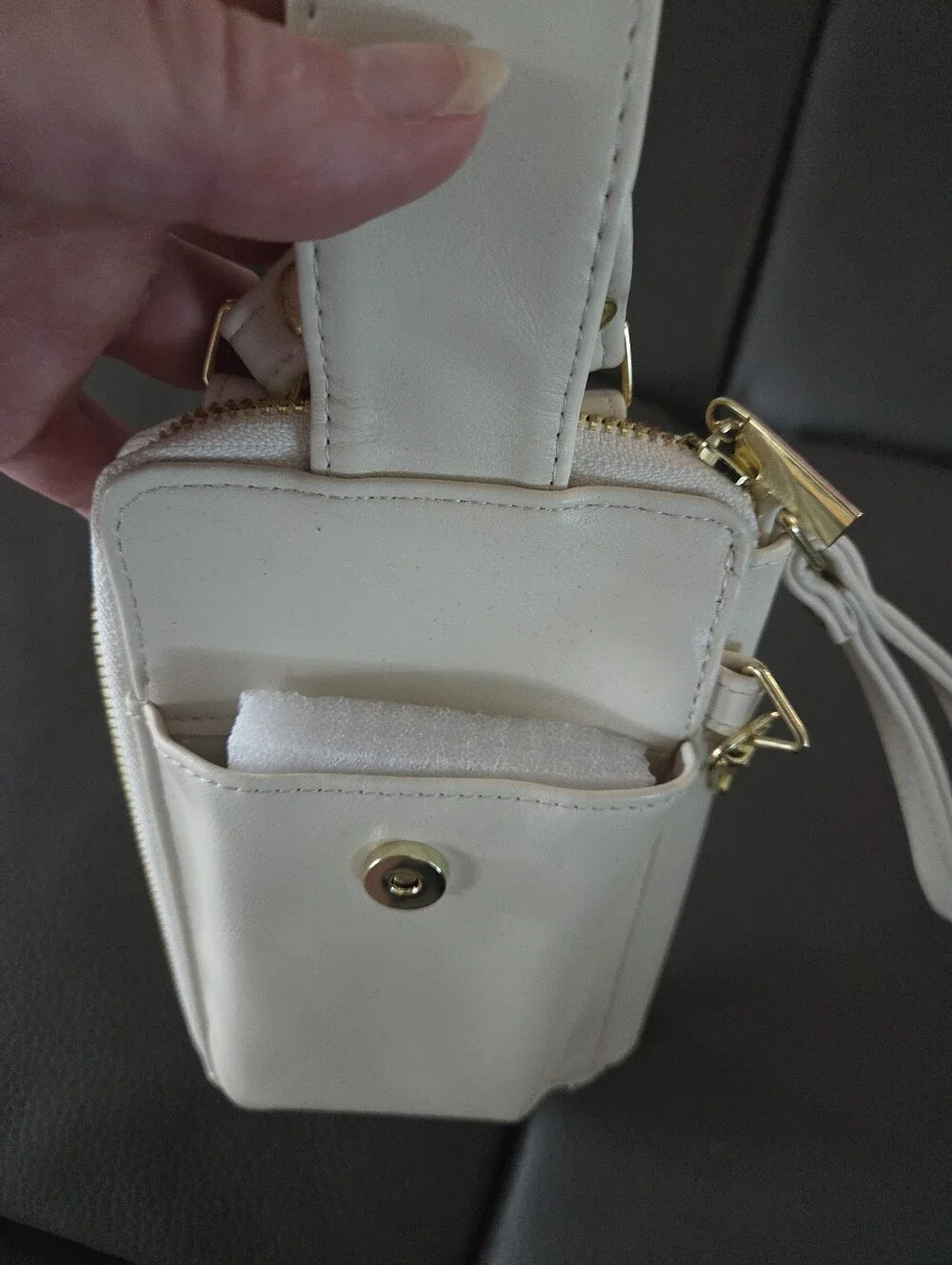 Brand new cell phone wallet wristlet/shoulder bag